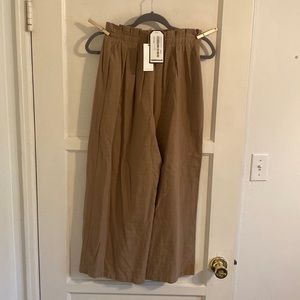 Crop Wide Leg Pant